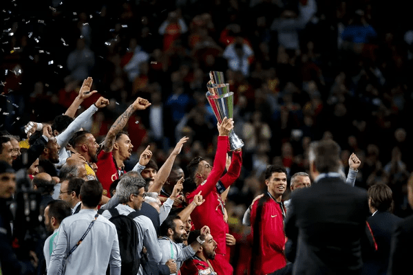 Nations League final: Portuguese celebrate victory